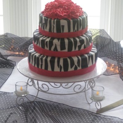 Funky Zebra Wedding