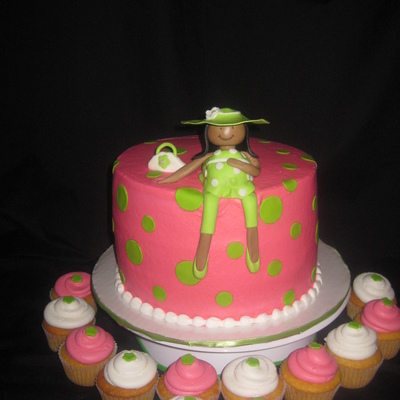 Mom-To-Be Baby Shower Cake