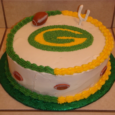 Green Bay Packers Cake