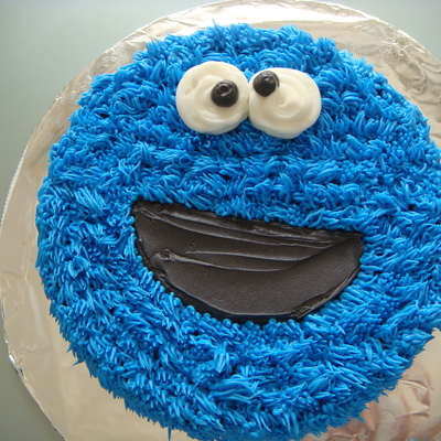 Cookie Monster Cake