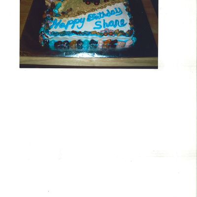 Work Truck Birthday Cake