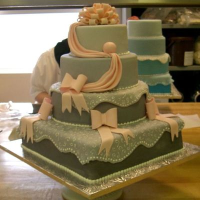 Fondant Wedding Cake