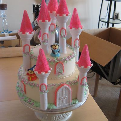 Princess Castle Cake