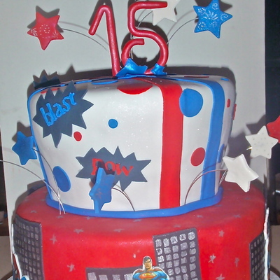 Superhero Cake