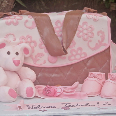 Diaper Bag Cake