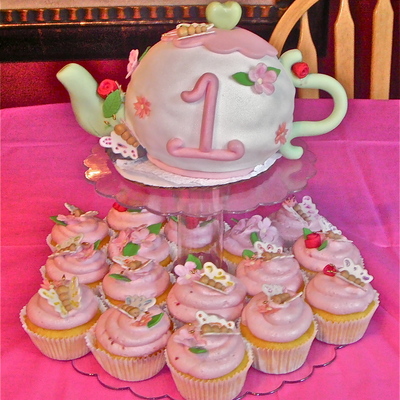 Teapot Birthday Cake