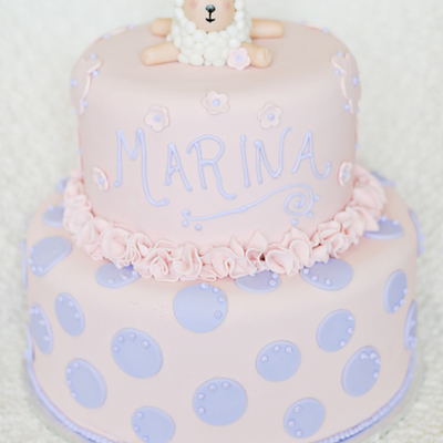 Baby's 1St Birthday Cake