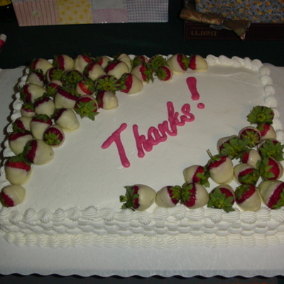 Teacher Appreciation Luncheon Cake
