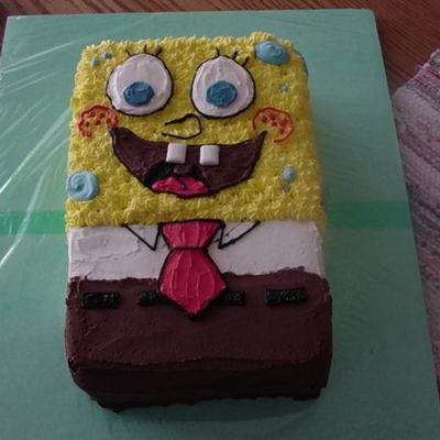 Spongebob Birthday Cake