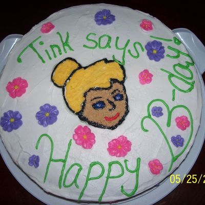 Tinkerbell Birthday Cake