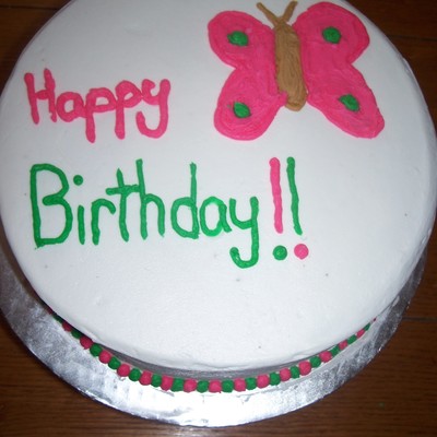 Butterfly Cake