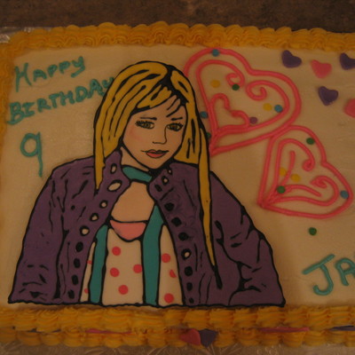 Hannah Montana Birthday Cake