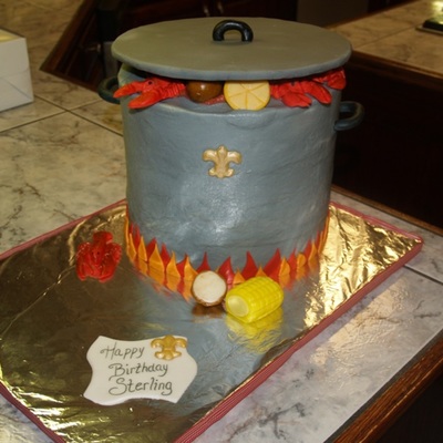 Crawfish Boil Birthday