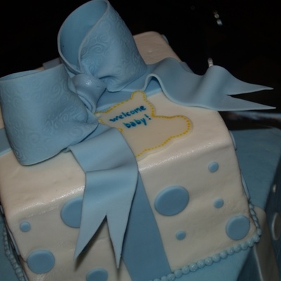 Baby Shower Gift Cake