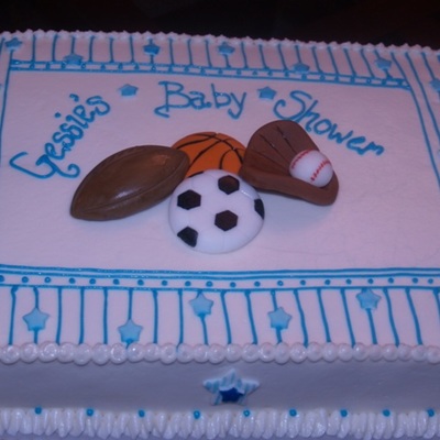 Sports Star Baby Shower