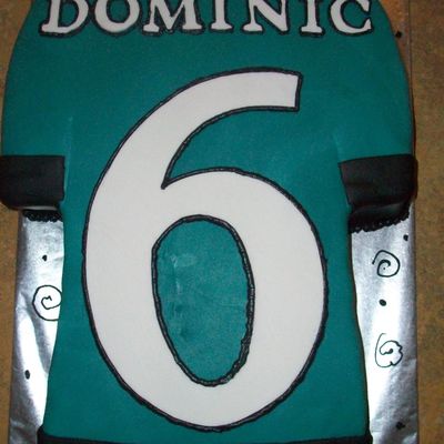 Eagles Jersey Cake