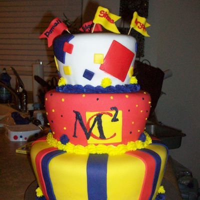 Work Party Bday Cake