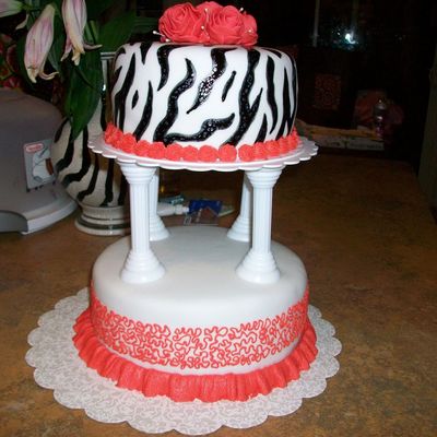 Wilton Course 3 Final Cake