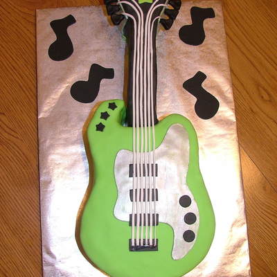 Avery's Guitar Cake