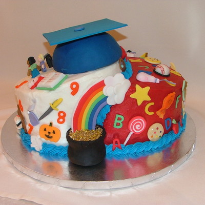 Pre K Graduation Cake