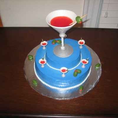 The Martini Cake