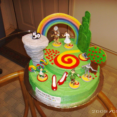 Wizard Of Oz Cake