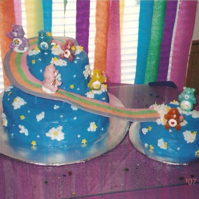 The Care Bear Cake