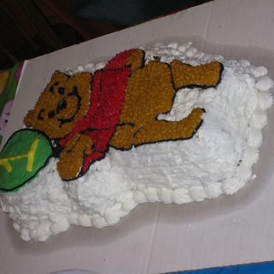 Winnie The Pooh 1St Birthday Cake