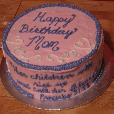 A Mother's Birthday Cake