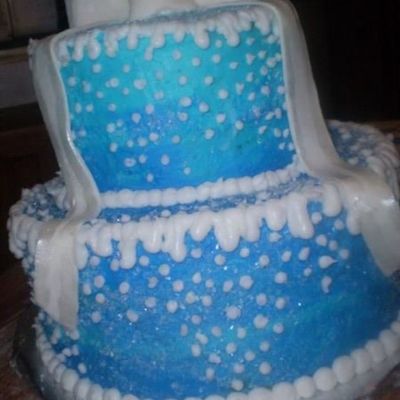 Winter Birthday Cake