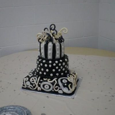 Wedding Cake I Made For My Cousins Wedding
