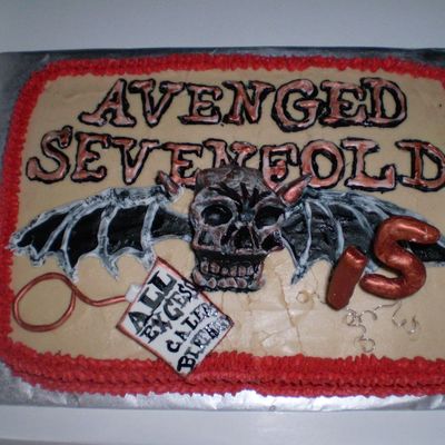 Avenged Sevenfold Cake