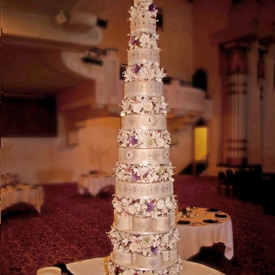 Heath & Jackie's Wedding Cake