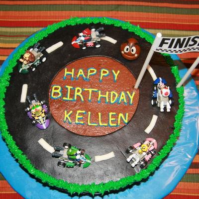 Super Mario Kart Cake