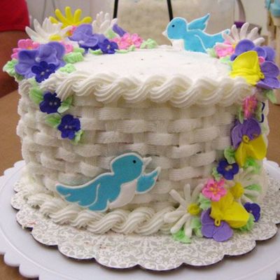 Wilton Course 2 Final Cake