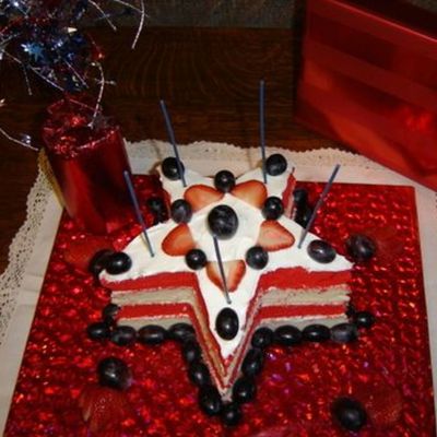 Starburst Cake