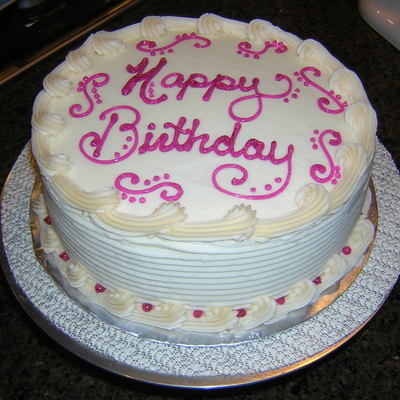 "italian Wedding Cake" For A Birthday