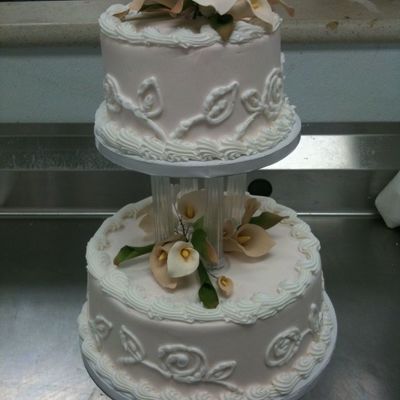 Simple Wedding Cake