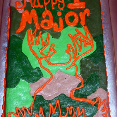 Camo Cake