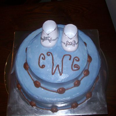 Baby Boy Shower Cake