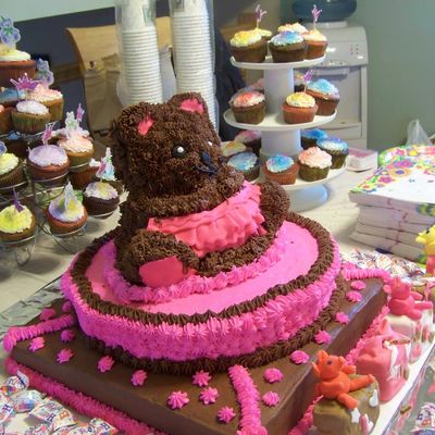 Bear Birthday Cake