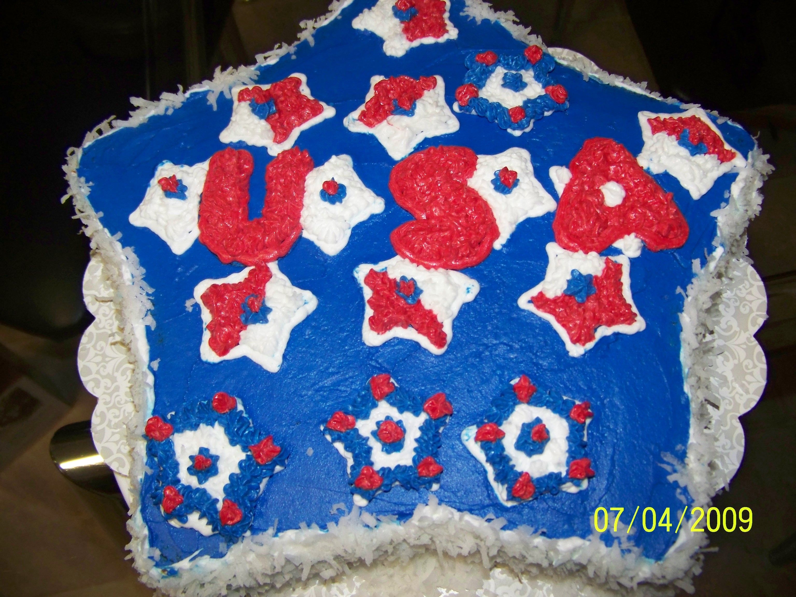 4Th Of July Cake
