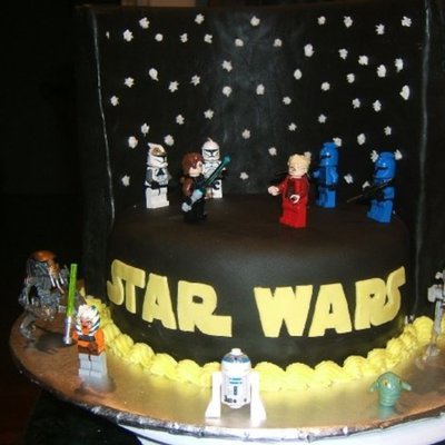 Lego Star Wars Cake