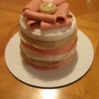 Mini Ruffle Cake