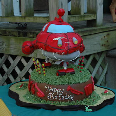 Rocket Takes A Nose Dive