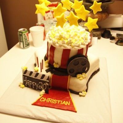 Movie Birthday Cake