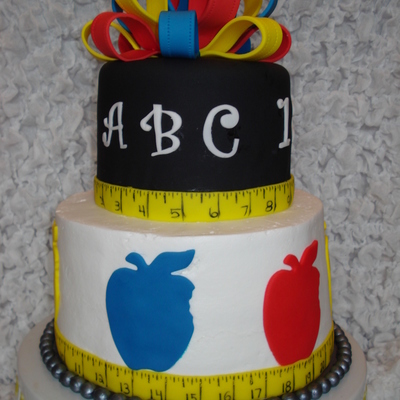 Teacher Graduation Cake