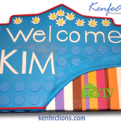 Hgtv/myles Of Style Cake