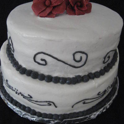 Black On White Scroll