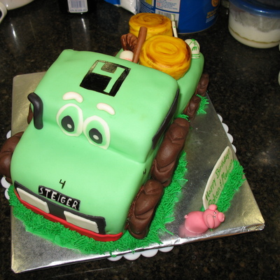 Steiger Tractor Cake